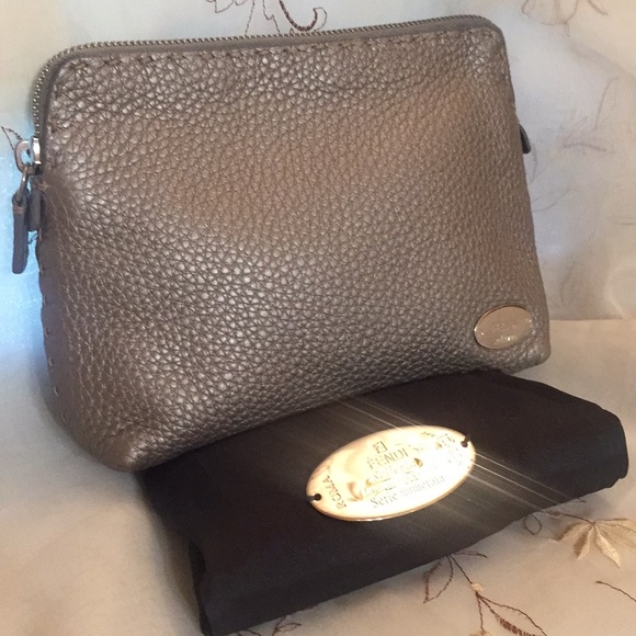 Fendi Cosmetics Leather Pouch - Picture 2 of 8